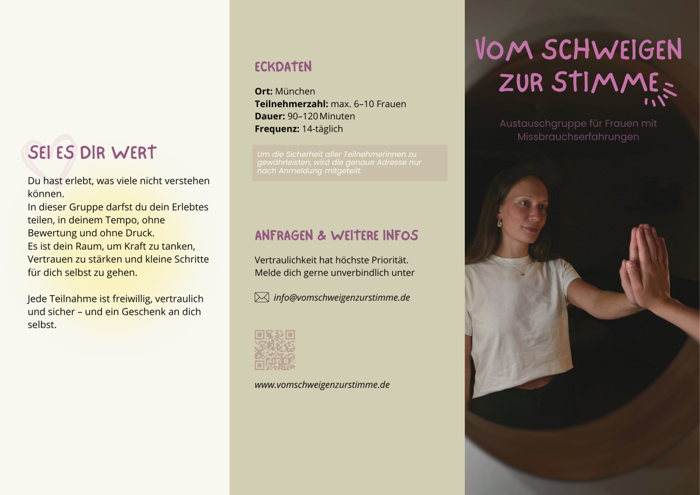 Vom Schweigen zur Stimme - Austauschgruppe